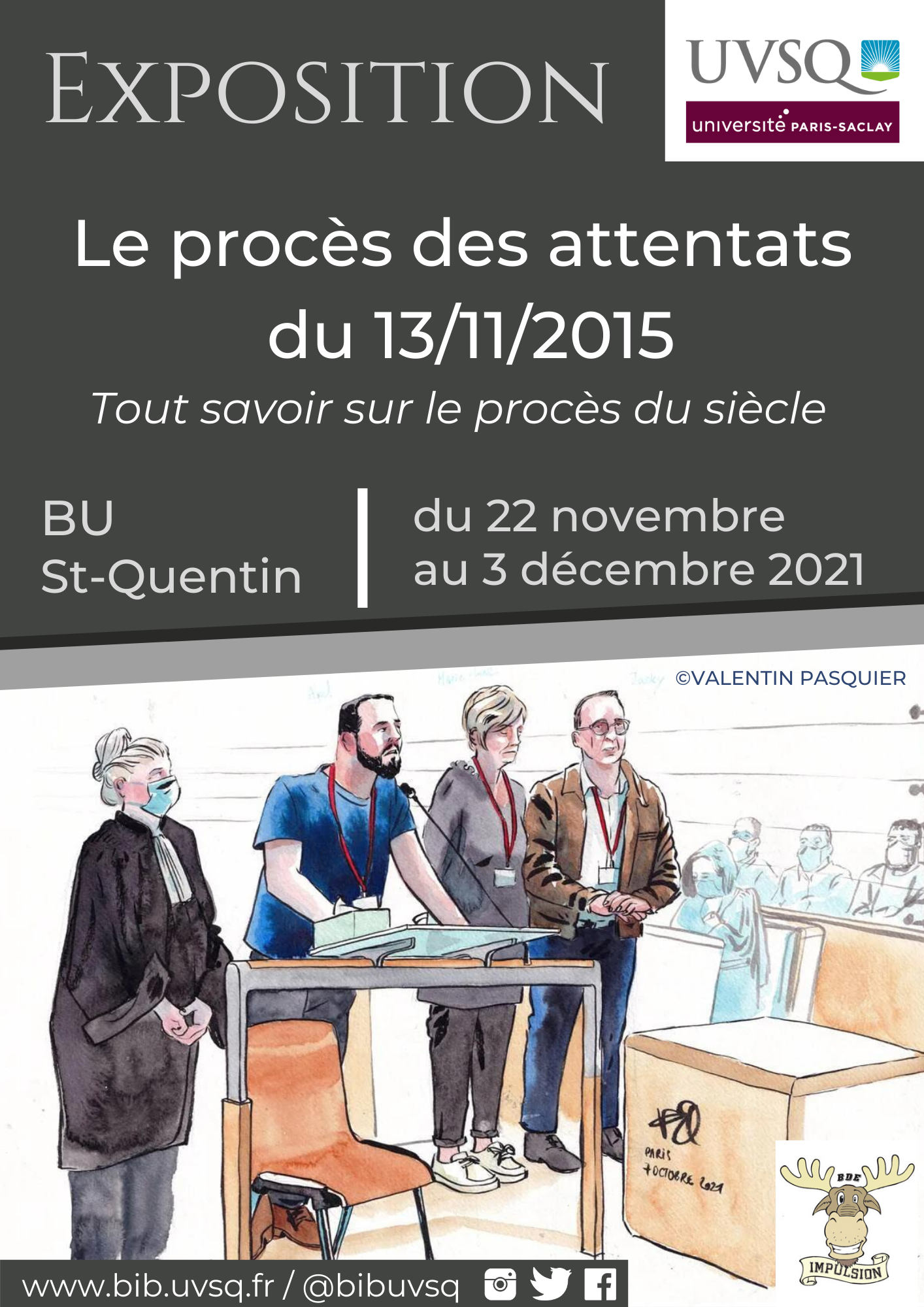 Expo Le procès des attentats du 13/11/2015