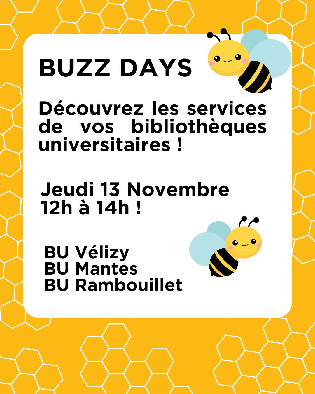 BUZZ DAYS 2025 - Bibliothèques